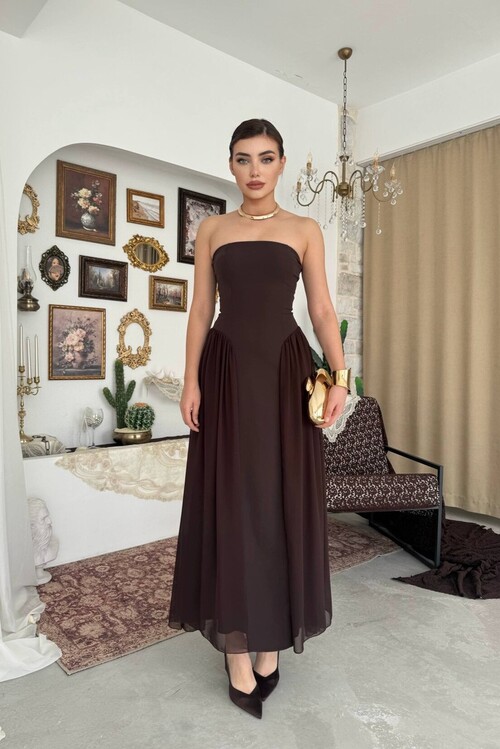 Reny Strapless Dress