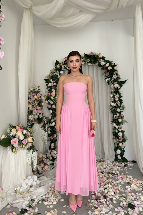 Reny Strapless Dress