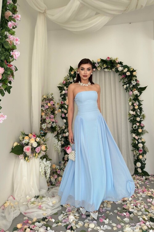 Reny Strapless Dress