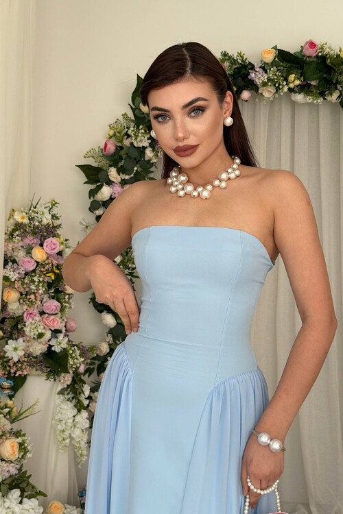 Reny Strapless Dress