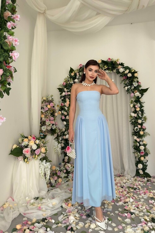 Reny Strapless Dress