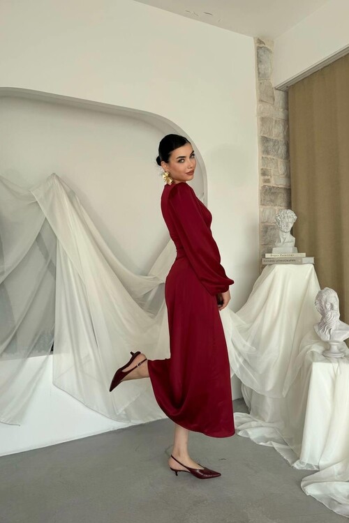 Rimini İp Detaylı Elbise