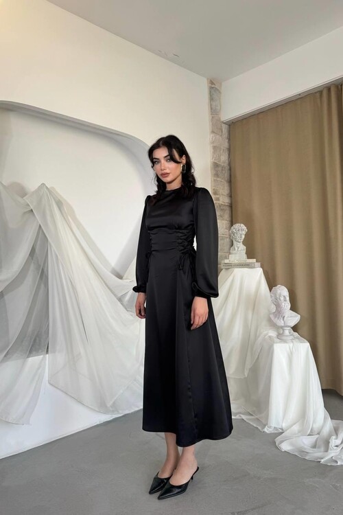 Rimini İp Detaylı Elbise