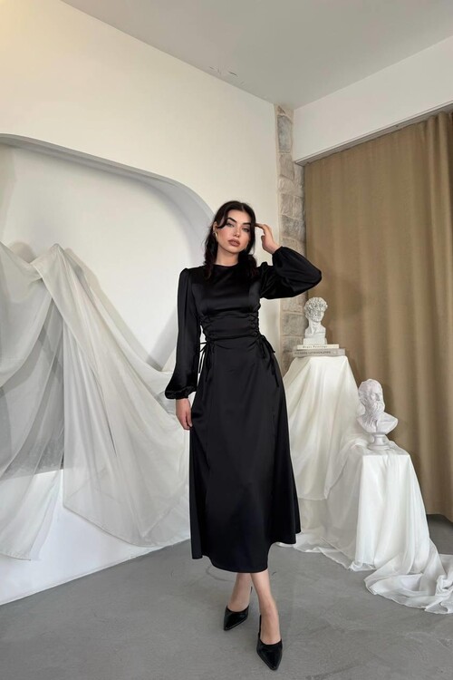 Rimini İp Detaylı Elbise