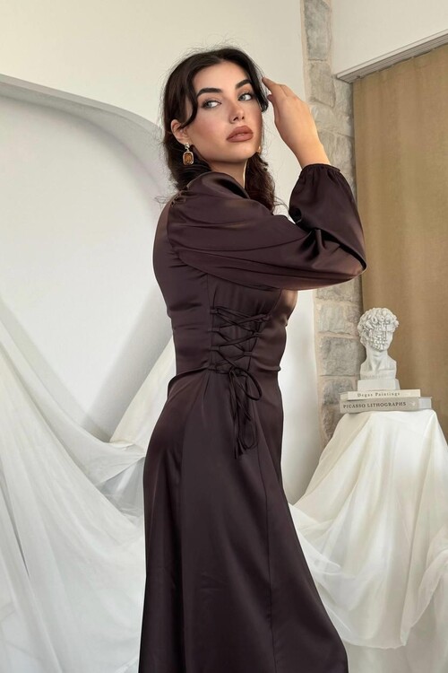 Rimini İp Detaylı Elbise