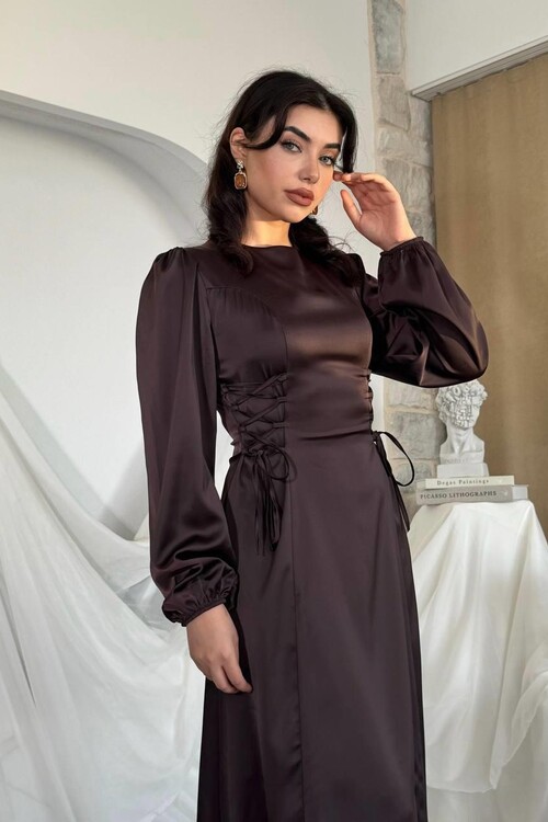 Rimini İp Detaylı Elbise