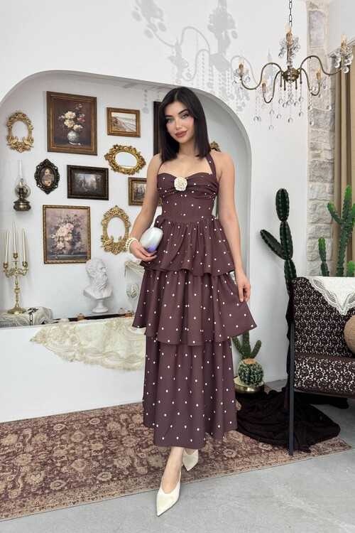 Sernu Gül Detaylı Elbise