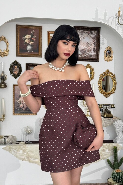 Sfot Straplez Elbise 