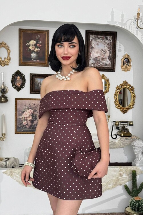 Sfot Straplez Elbise 