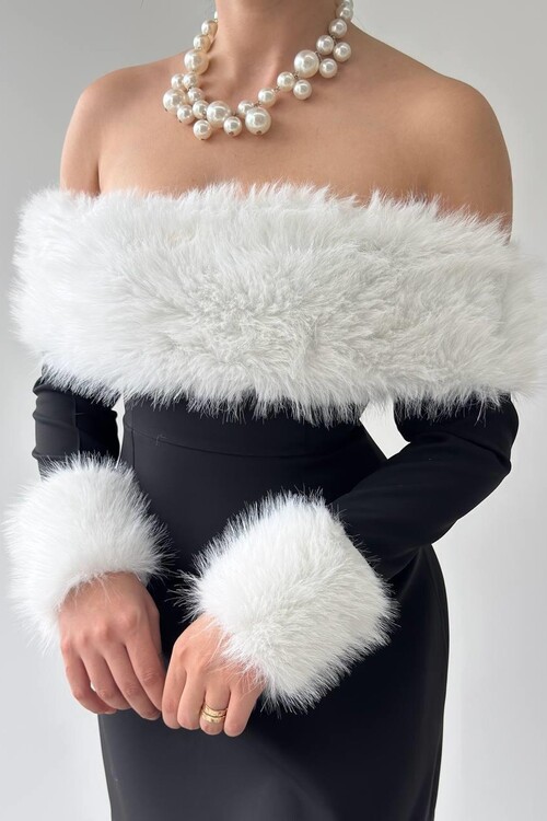 Syra Straplez Elbise