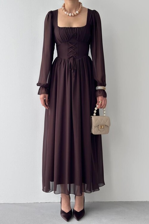 Tamo Korsaj Bağlama Elbise