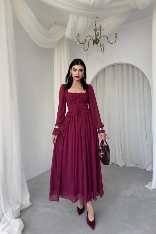 Tamo Korsaj Bağlama Elbise