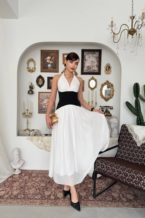 Unre Corset-Look Dress