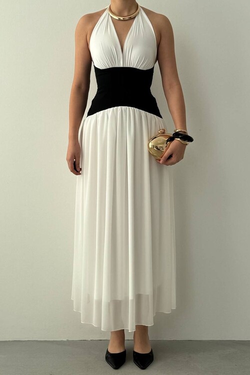 Unre Corset-Look Dress