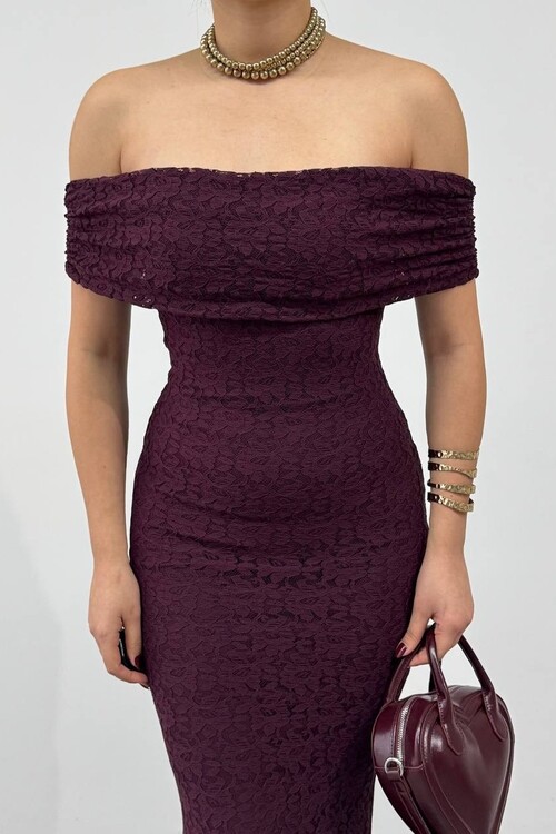 Uyef Straplez Elbise