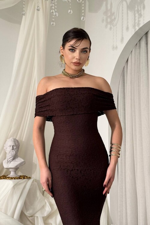 Uyef Straplez Elbise