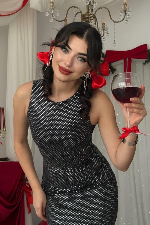 Vara Pul Payet Elbise