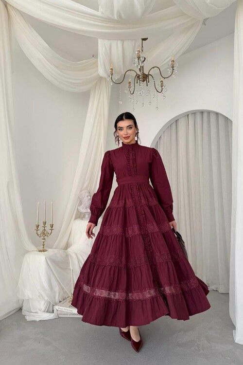 Verno Kemer Detaylı Elbise