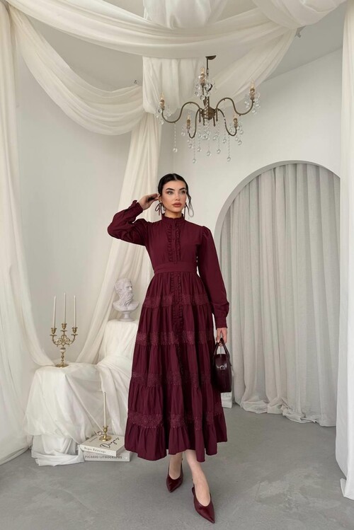 Verno Kemer Detaylı Elbise