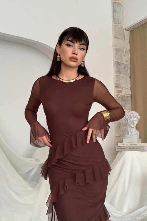 Vexi Ruffle Dress