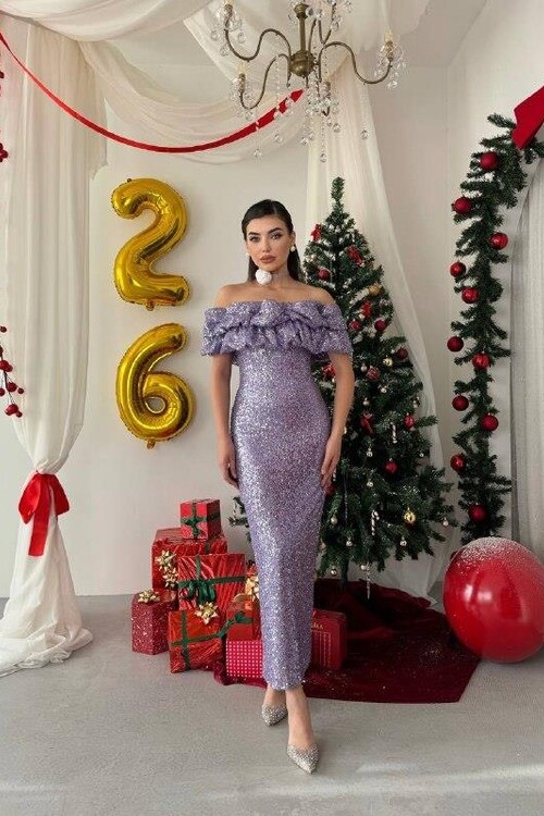 Vinta Straplez Elbise