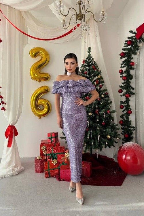 Vinta Straplez Elbise