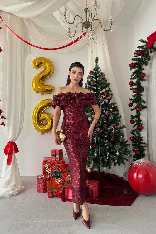 Vinta Straplez Elbise