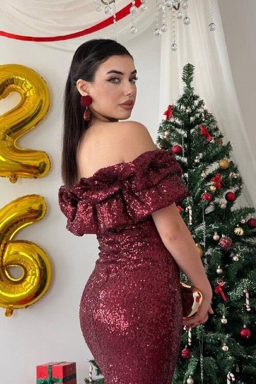 Vinta Straplez Elbise