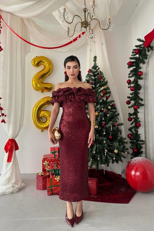 Vinta Straplez Elbise