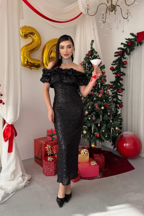 Vinta Straplez Elbise