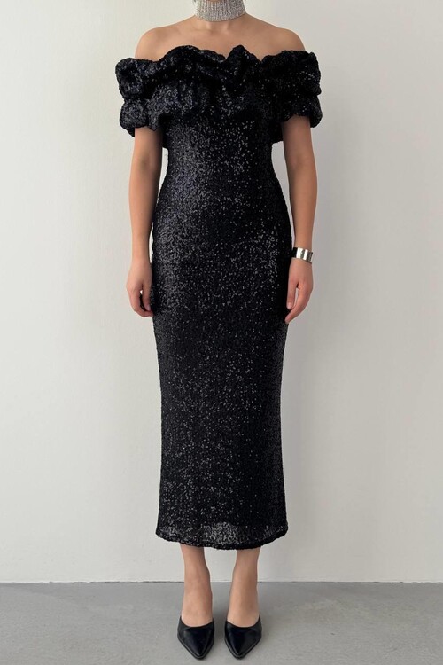 Vinta Straplez Elbise