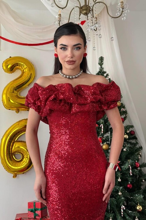 Vinta Straplez Elbise