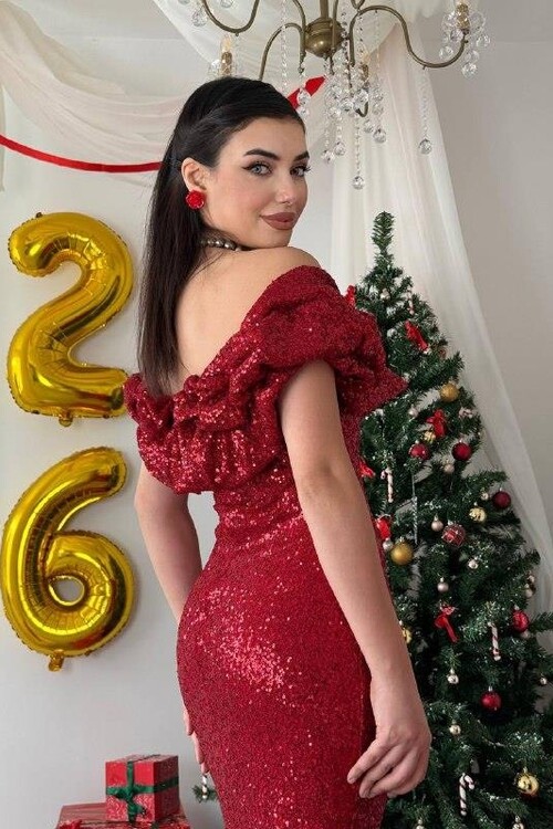 Vinta Straplez Elbise