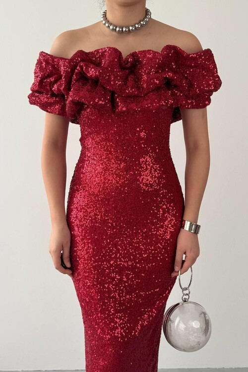 Vinta Straplez Elbise