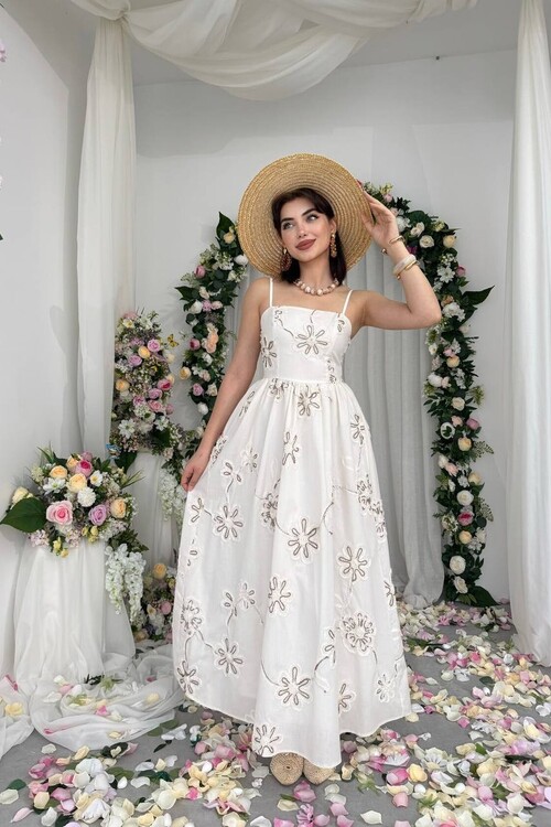 Weas İp Askılı Elbise