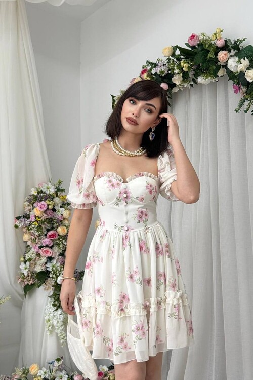 Wims Button Detail Dress