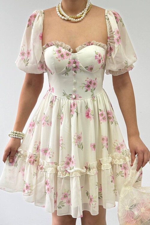 Wims Button Detail Dress