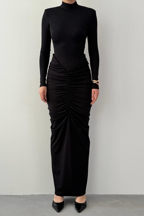 Wıno Sırt Dekolteli Elbise