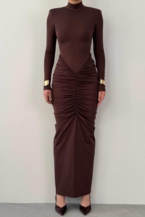 Wıno Sırt Dekolteli Elbise