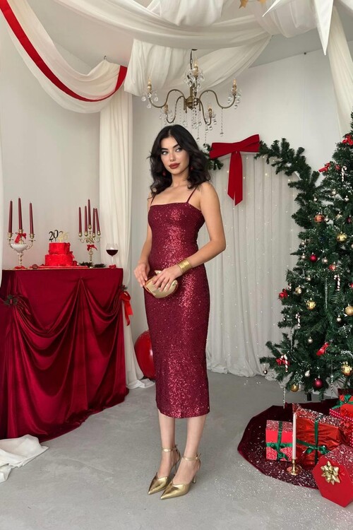 Woxo İp Askılı Elbise