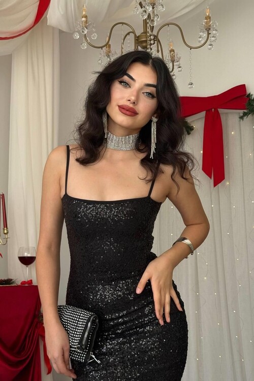 Woxo İp Askılı Elbise