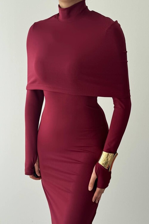 Zaria Pelerin Elbise