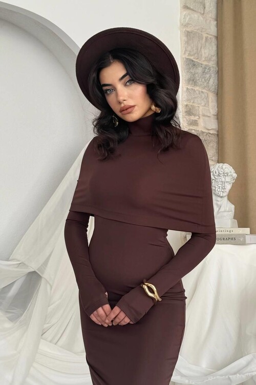 Zaria Pelerin Elbise