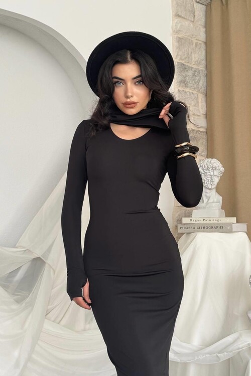 Zaria Pelerin Elbise