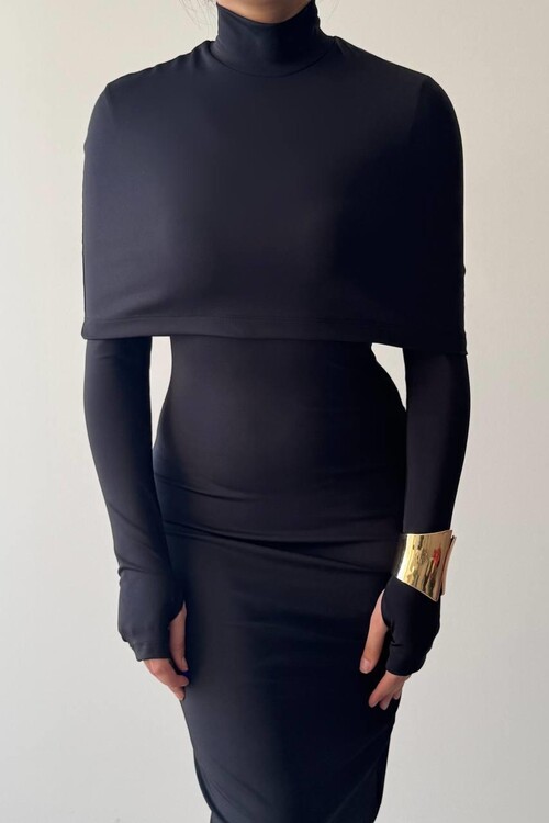 Zaria Pelerin Elbise