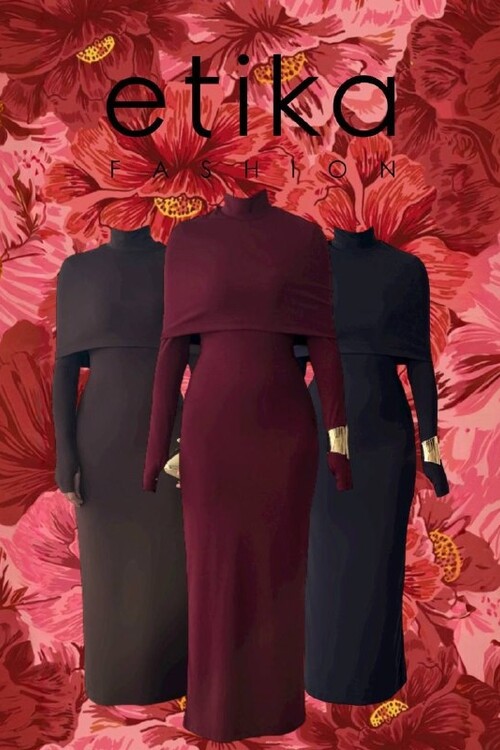 Zaria Pelerin Elbise