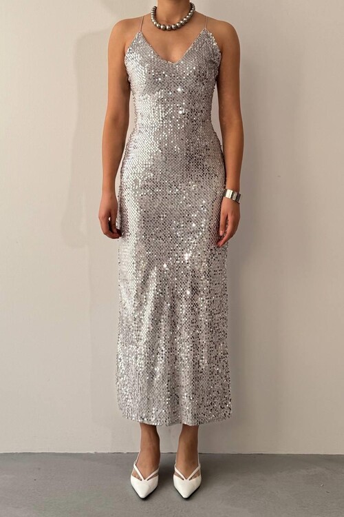 Zexa Sırt Detaylı Elbise