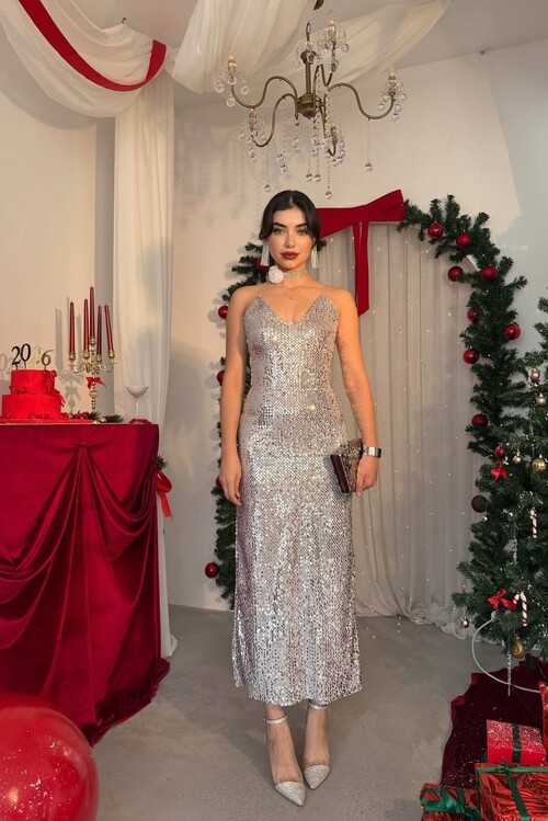 Zexa Sırt Detaylı Elbise