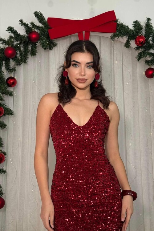 Zexa Sırt Detaylı Elbise