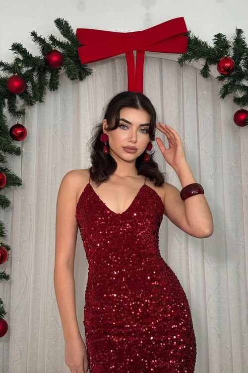 Zexa Sırt Detaylı Elbise